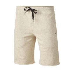 Men's Colosseum Strike French Terry Lounge Shorts Oatmeal
