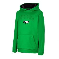 Colosseum Kids' North Dakota Fighting Hawks London Hoodie Kelly Green
