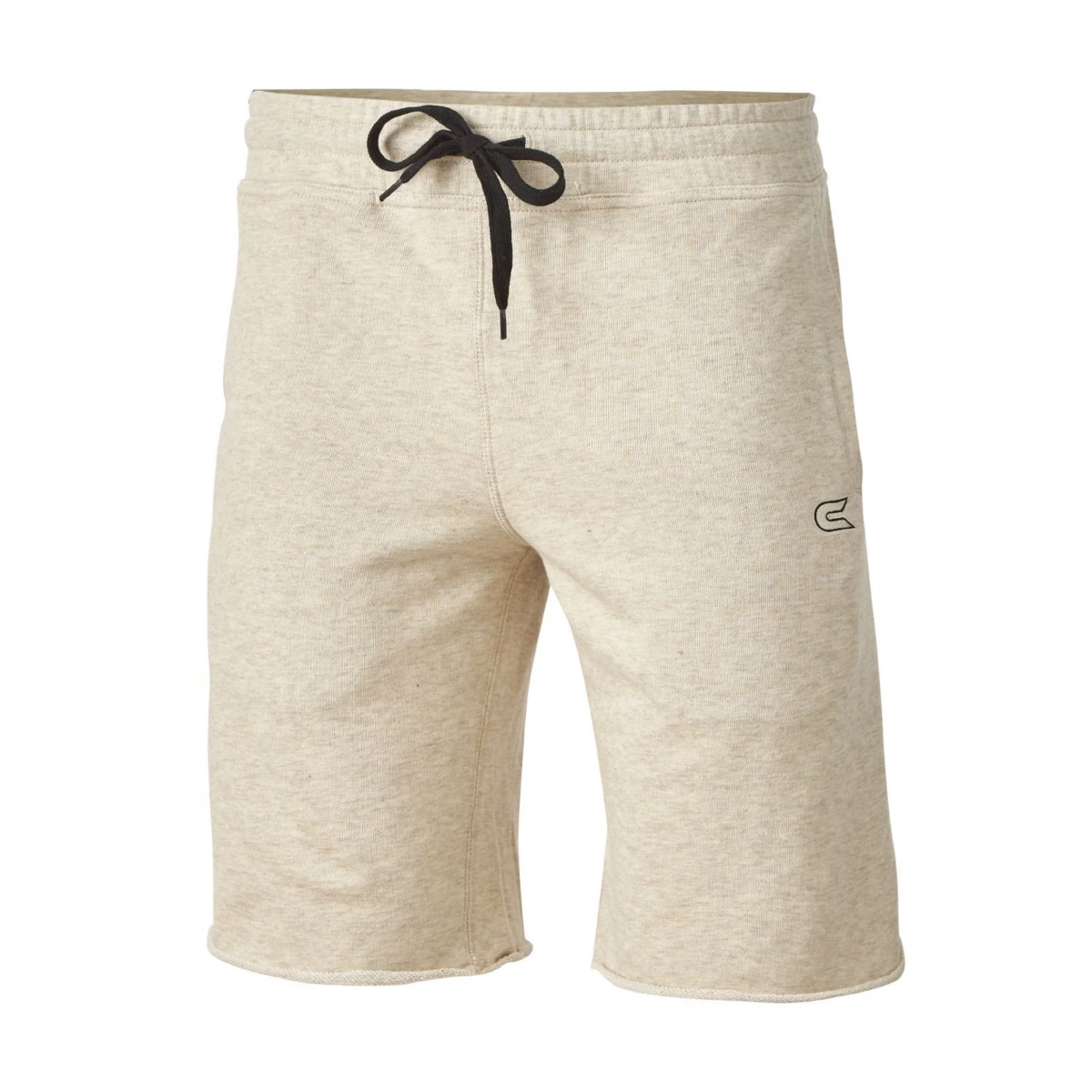 Men's Colosseum Strike French Terry Lounge Shorts Oatmeal 2 Men's Colosseum Strike French Terry Lounge Shorts Oatmeal - Image 2