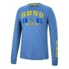 Colosseum South Dakota State Jackrabbits Zen Long Sleeve Shirt Royal