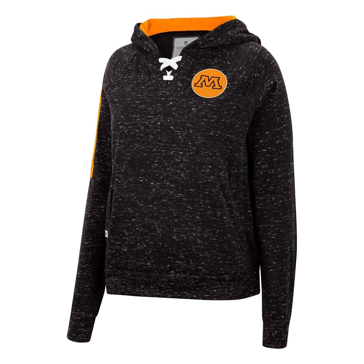 Colosseum Women's Moorhead Spuds Devil Sparkle Hoodie Black 1 Colosseum Women's Moorhead Spuds Devil Sparkle Hoodie Black