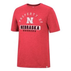 Colosseum Nebraska Cornhuskers Zen T-Shirt Red