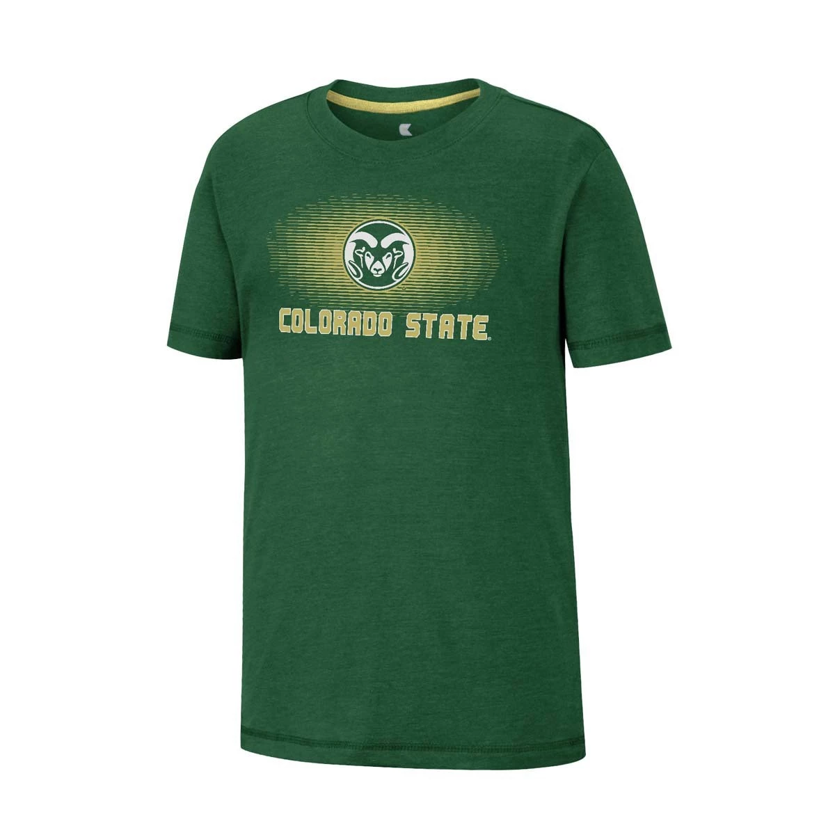 Colosseum Kids' Colorado State Rams Now Fade T-Shirt Green 3 Colosseum Kids' Colorado State Rams Now Fade T-Shirt Green - Image 3