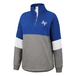 Colosseum Women's Air Force Falcons Magazine Top Royal