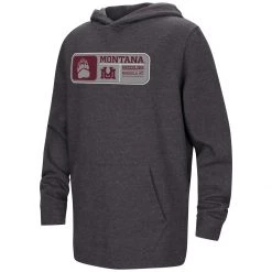 Colosseum Kids' Montana Grizzlies Bubbles Hoodie Black
