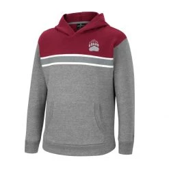 Colosseum Girls' Montana Grizzlies Jane Hoodie Heather Grey