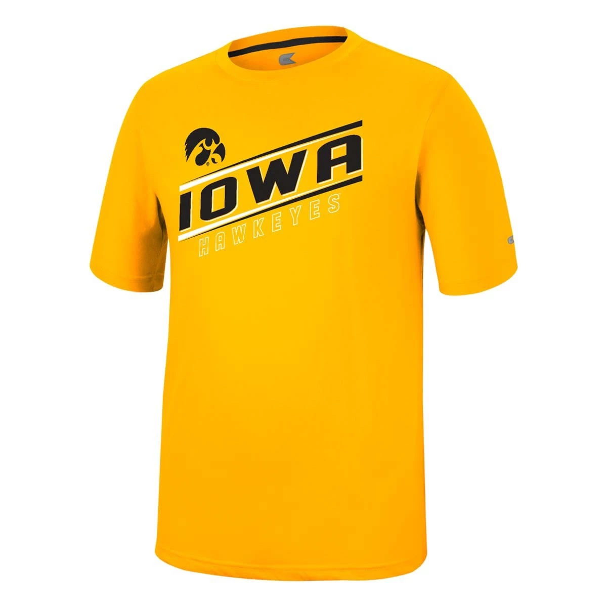 Colosseum Iowa Hawkeyes McFiddish T-Shirt Black 2 Colosseum Iowa Hawkeyes McFiddish T-Shirt Black - Image 2