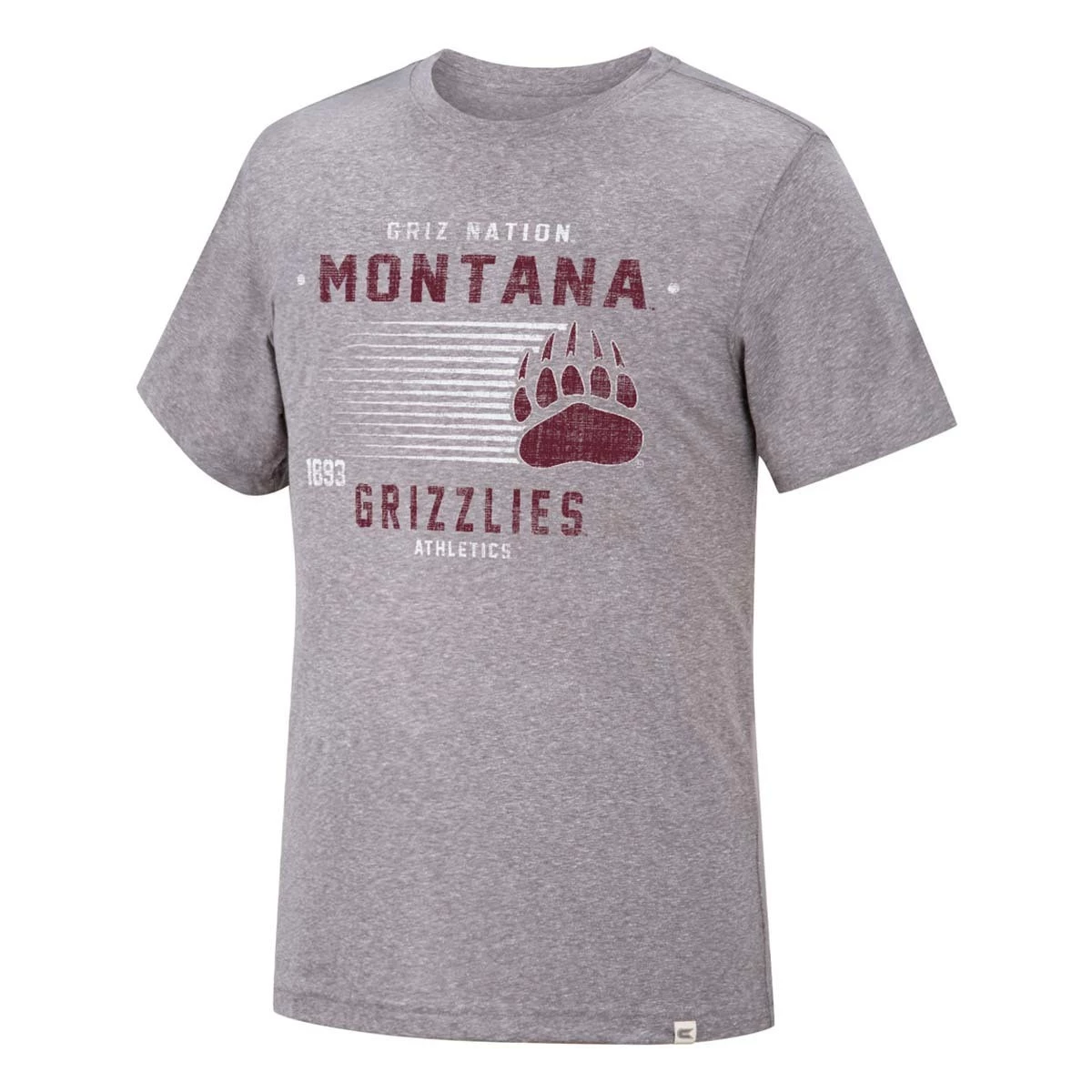 Colosseum Montana Grizzlies Les T-Shirt Grey Heather 2 Colosseum Montana Grizzlies Les T-Shirt Grey Heather - Image 2