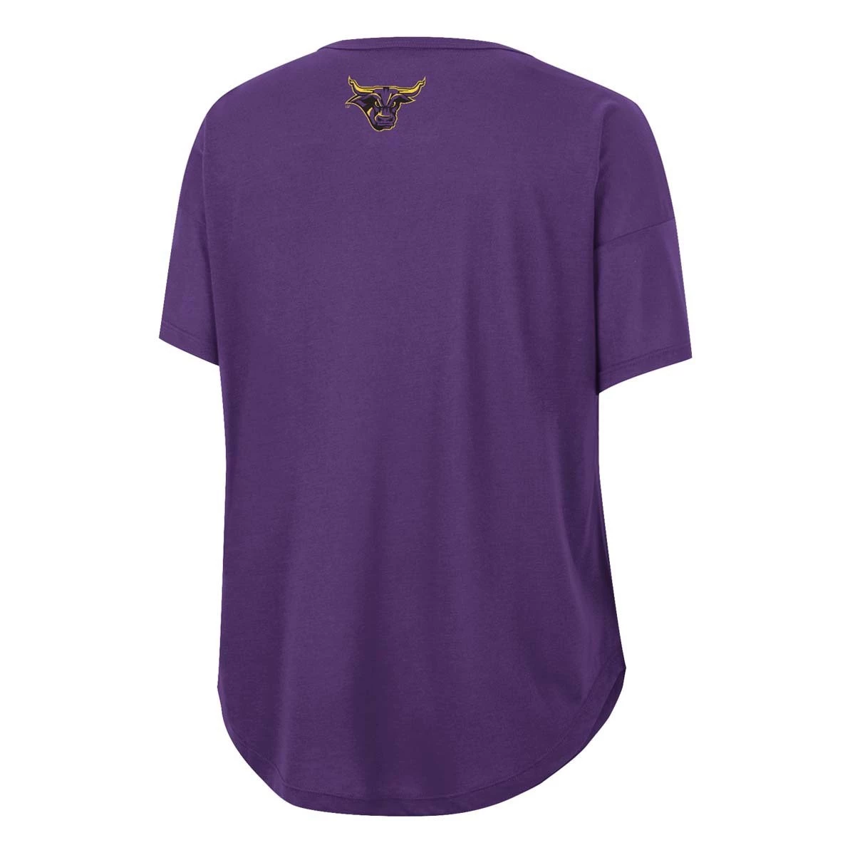 Colosseum Women's Minnesota State Mavericks Reporter T-Shirt Purple 2 Colosseum Women's Minnesota State Mavericks Reporter T-Shirt Purple - Image 2