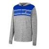 Colosseum Kids' Creighton Bluejays Fidelity Hoodie Heather Grey