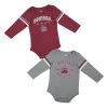Colosseum Infant Montana Grizzlies Advert Onesie 2 Pack Red