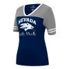 Colosseum Women's Nevada Wolf Pack You There T-Shirt Navy