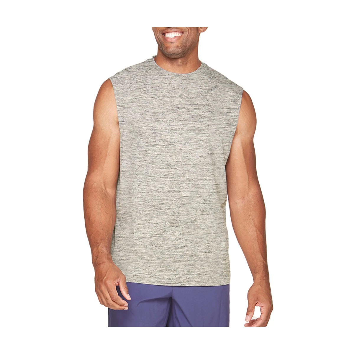 Men's Colosseum Apollo Tank Top Black 4 Men's Colosseum Apollo Tank Top Black - Image 4