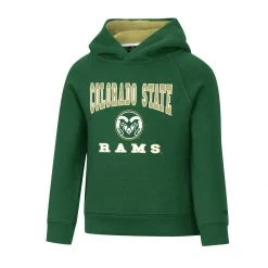 Colosseum Toddler Colorado State Rams Chimney Hoodie Green