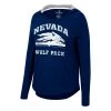 Colosseum Women's Nevada Wolf Pack Beauty Hoodie Navy