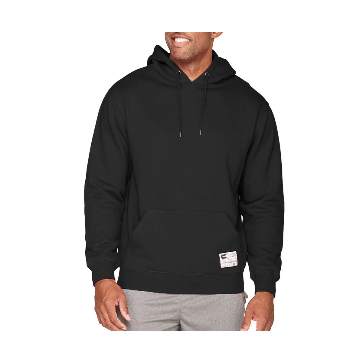 Men's Colosseum Authentic Hoodie Black 1 Men's Colosseum Authentic Hoodie Black