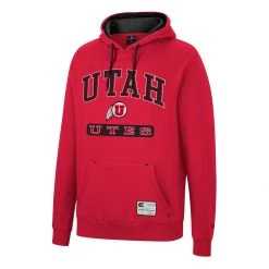 Colosseum Utah Utes Scholar Hoodie Red