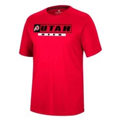 Colosseum Utah Utes Ty T-Shirt Red -Colosseum Sales Shop unnamed file 3409