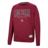 Colosseum Montana Grizzlies Scholar Crewneck Sweatshirt Maroon
