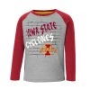 Colosseum Toddler Iowa State Cyclones East End Long Sleeve Shirt Heather Grey