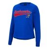 Colosseum Women's Kansas Jayhawks Already Did Crewneck Sweatshirt Royal