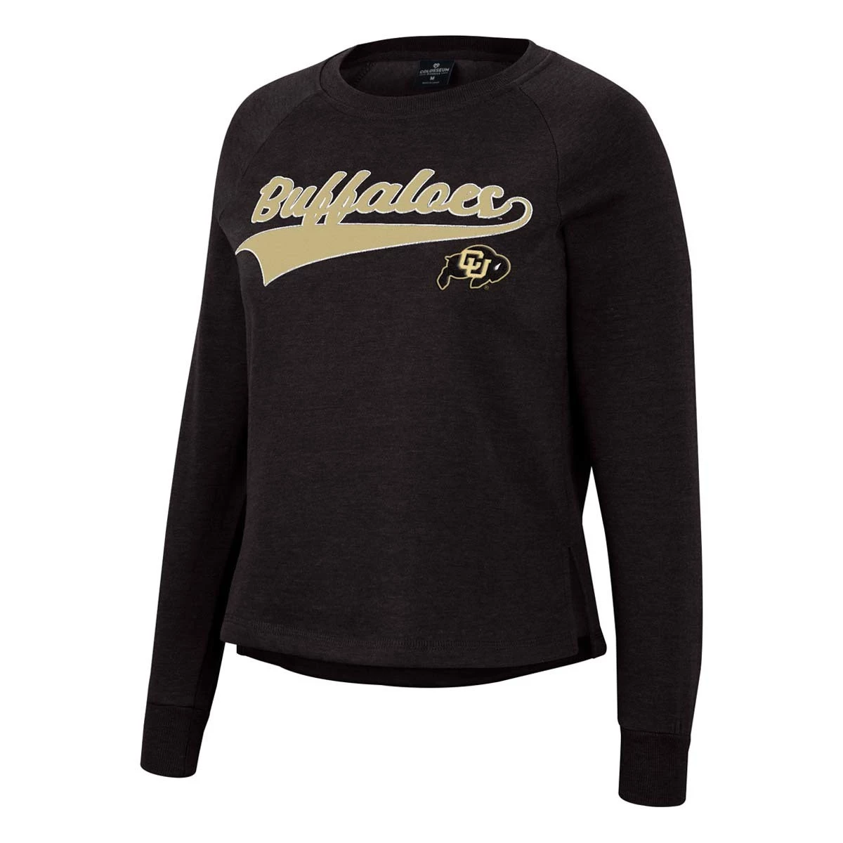 Colosseum Women's Colorado Buffaloes Already Did Crewneck Sweatshirt Grey Heather 2 Colosseum Women's Colorado Buffaloes Already Did Crewneck Sweatshirt Grey Heather - Image 2