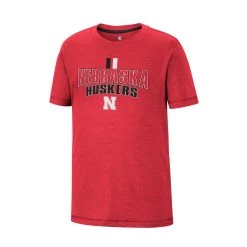 Colosseum Kids' Nebraska Cornhuskers Fly A Kite T-Shirt Red -Colosseum Sales Shop unnamed file 3537