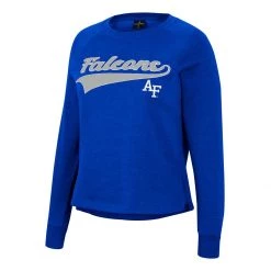 Colosseum Women's Air Force Falcons Already Did Crewneck Sweatshirt Royal -Colosseum Sales Shop unnamed file 3543