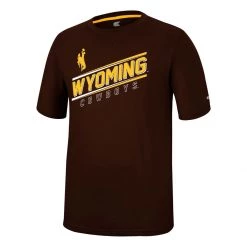 Colosseum Wyoming Cowboys McFiddish T-Shirt Brown