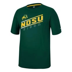 Colosseum North Dakota State Bison McFiddish T-Shirt Gold