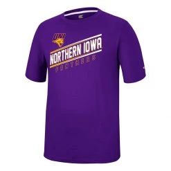 Colosseum Northern Iowa Panthers McFiddish T-Shirt Grey Heather