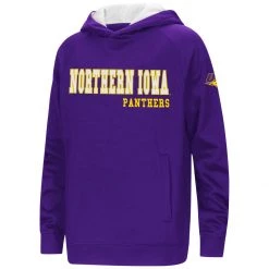 Colosseum Kids' Northern Iowa Panthers Cyber 21 Hoodie Purple