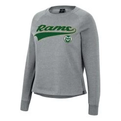Colosseum Women's Colorado State Rams Already Did Crewneck Sweatshirt Grey Heather -Colosseum Sales Shop unnamed file 3643