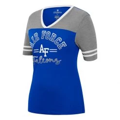 Colosseum Women's Air Force Falcons McFiddish T-Shirt Royal