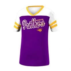 Colosseum Girls' Northern Iowa Panthers Practically T-Shirt Purple
