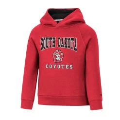 Colosseum Toddler South Dakota Coyotes Chimney Hoodie Red -Colosseum Sales Shop unnamed file 3675