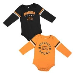 Colosseum Infant Moorhead Spuds Advert Onesie 2 Pack Black