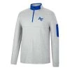 Colosseum Air Force Falcons Country 1/4 Zip Top Light Grey