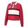 Colosseum Women's Wisconsin Badgers Rugby Love Top Red