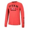 Colosseum Utah Utes Zen Long Sleeve Shirt Red