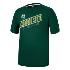 Colosseum Colorado State Rams McFiddish T-Shirt Grey Heather