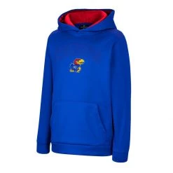 Colosseum Kids' Kansas Jayhawks London Hoodie Royal