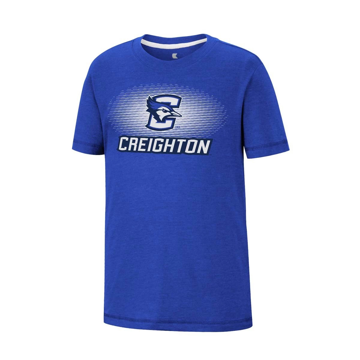 Colosseum Kids' Creighton Bluejays Now Fade T-Shirt Royal 3 Colosseum Kids' Creighton Bluejays Now Fade T-Shirt Royal - Image 3