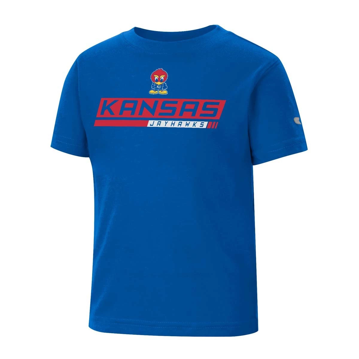 Colosseum Toddler Kansas Jayhawks Bert T-Shirt Royal 1 Colosseum Toddler Kansas Jayhawks Bert T-Shirt Royal