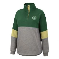 Colosseum Women's Colorado State Rams Magazine Top Green
