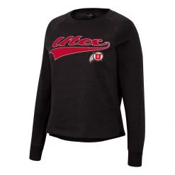Colosseum Women's Utah Utes Already Did Crewneck Sweatshirt Red