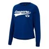 Colosseum Women's BYU Cougars Already Did Crewneck Sweatshirt Navy