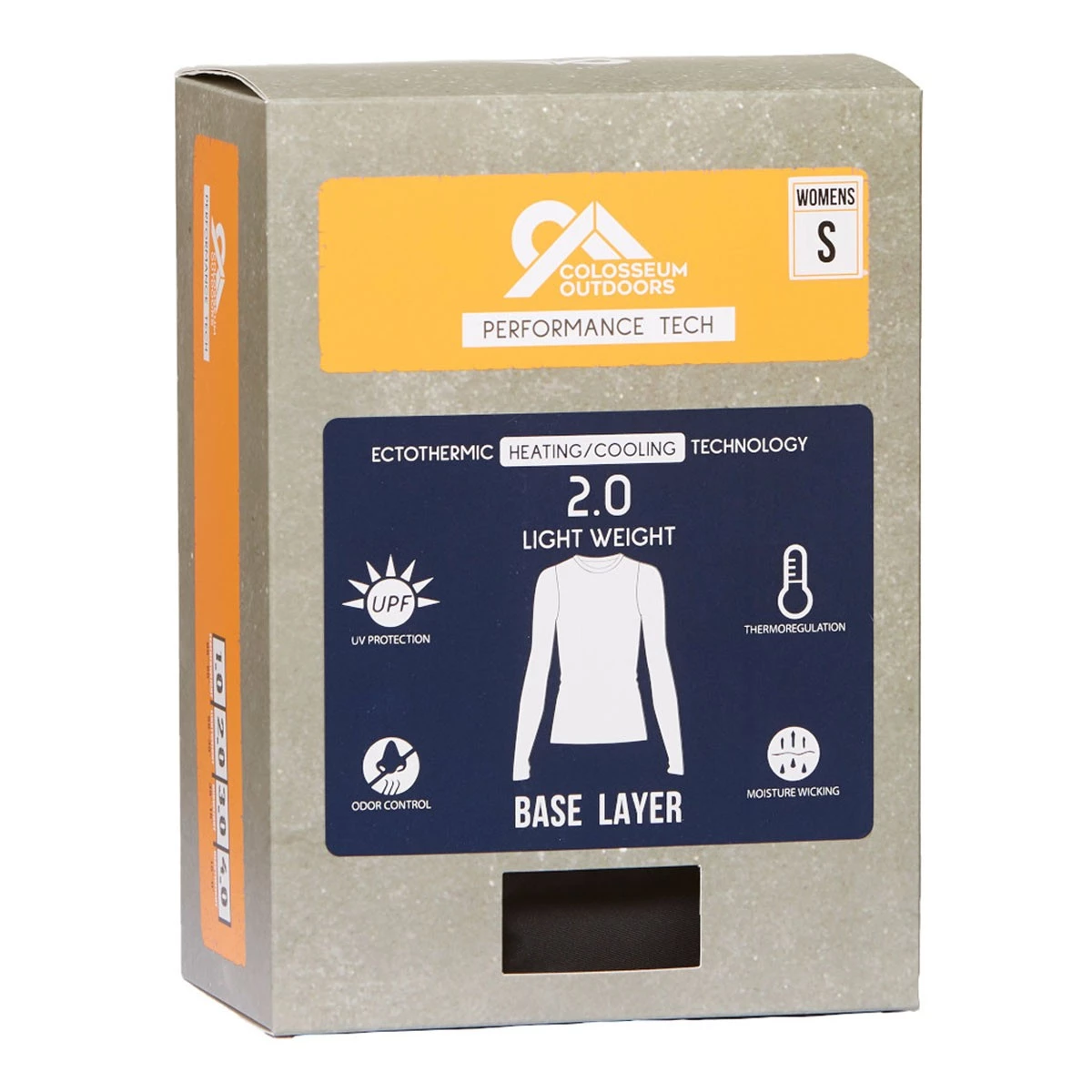 Women's Colosseum Level 2.0 Lightweight Long Sleeve Crew Black 2 Women's Colosseum Level 2.0 Lightweight Long Sleeve Crew Black - Image 2