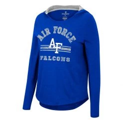 Colosseum Women's Air Force Falcons Beauty Hoodie Royal -Colosseum Sales Shop unnamed file 3810