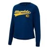 Colosseum Women's UW-Eau Claire Blugolds Already Did Crewneck Sweatshirt Navy